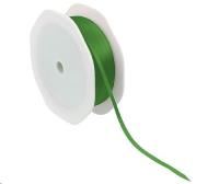 satin ribbon 3mm x 25m green