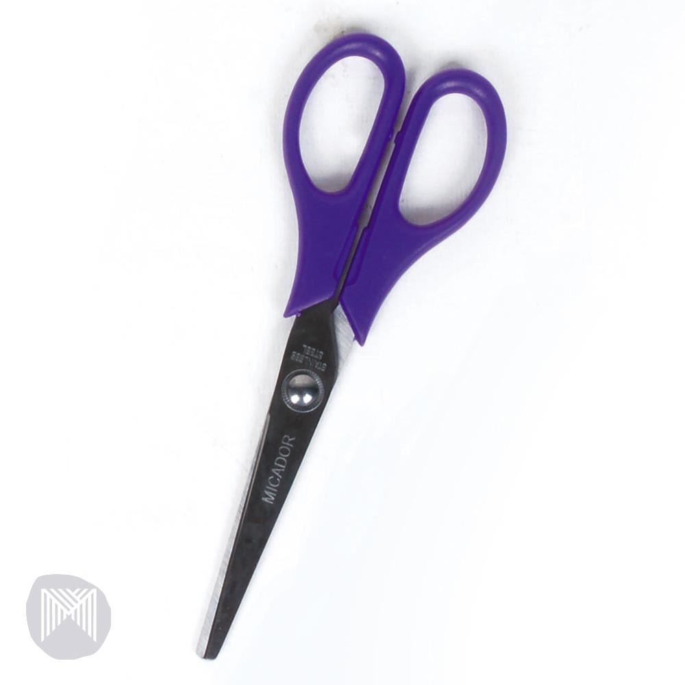 Image for MICADOR SCISSORS PURPLE HANDLE 165MM from Ross Office Supplies Office Products Depot