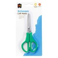 ec stainless steel left-handed scissors 135mm student quality