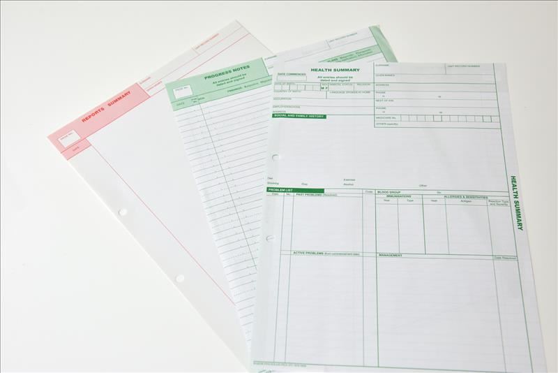 Image for EASIFILE FORMS "PROGRESS NOTES" (100) from MOE Office Products Depot Mackay & Whitsundays