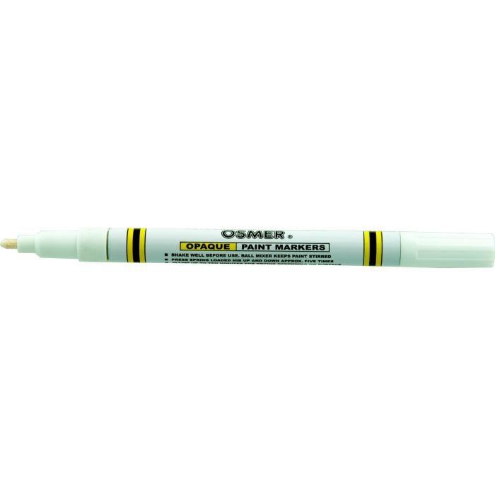 Image for OSMER 2513 WHITE STEEL PAINT MARKER 1.5mm from MOE Office Products Depot Mackay & Whitsundays