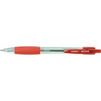 osmer retractable pen medium red os83 box 12