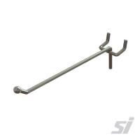 single prong hook pegboard chrome heavy duty 150mm dh-ps-h150