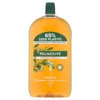 palmolive softwash white tea antibacterial liquid soap/handwash refill 1 litre
