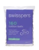 swisspers cotton wool balls (160)
