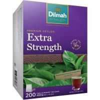 dilmah extra strength string and tag tea bags (strong) box 200