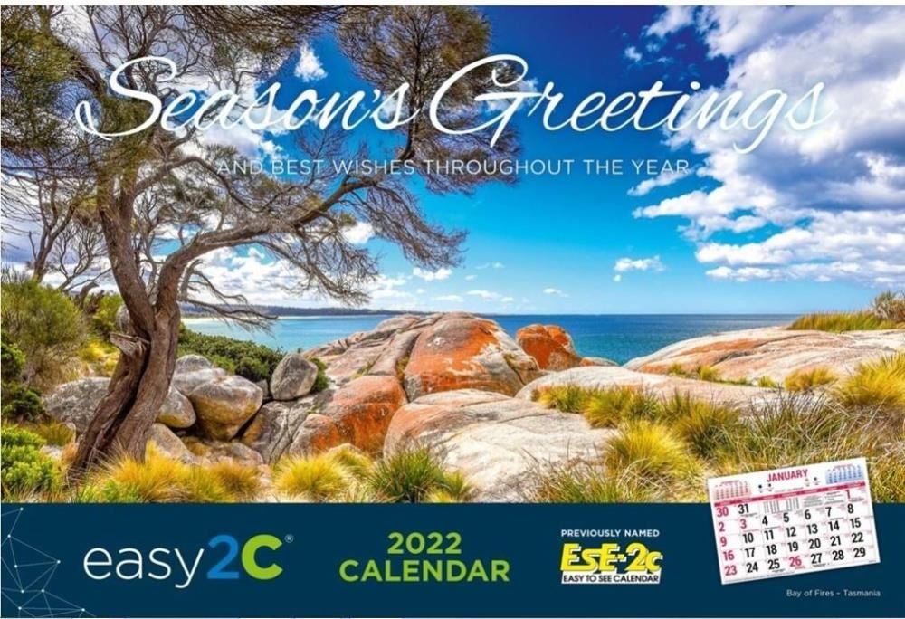 Image for EASY2C 2024 WALL CALENDAR "SEASON'S GREETINGS" from MOE Office Products Depot Mackay & Whitsundays