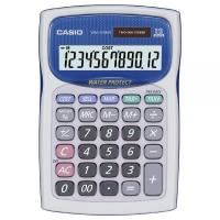 casio wm-220ms-we water/dust protected calculator 12 digit