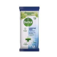 dettol anti-bacterial fresh surface wipes pack 110 sheets