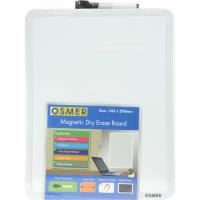 353x278mm whiteboard/lap board double sided non magnetic osmer
