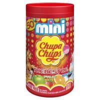 chupa chups mini lollipops best of assorted tub 50