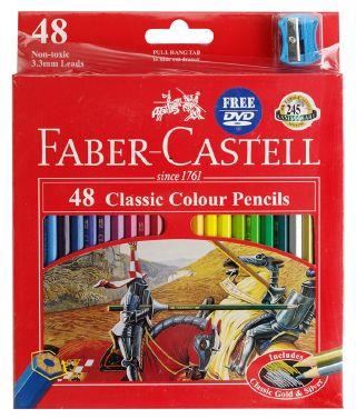 Image for FABER-CASTELL CLASSIC COLOURED PENCILS (48) 115858 from MOE Office Products Depot Mackay & Whitsundays